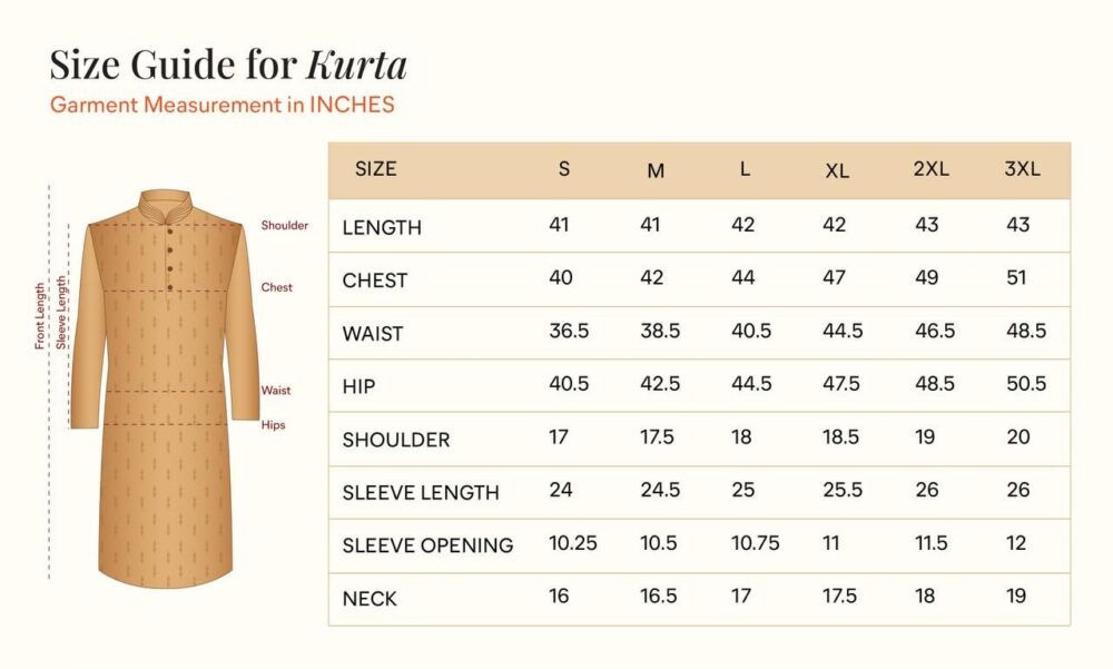 Manyavar Men's Kurta, Long Sleeves Mandarin Collar Ethnic Knee Length Kurta Only, Kurta for Festival, Wedding, Party & Anniversary Blended Linen (Blue, M) - Image 2