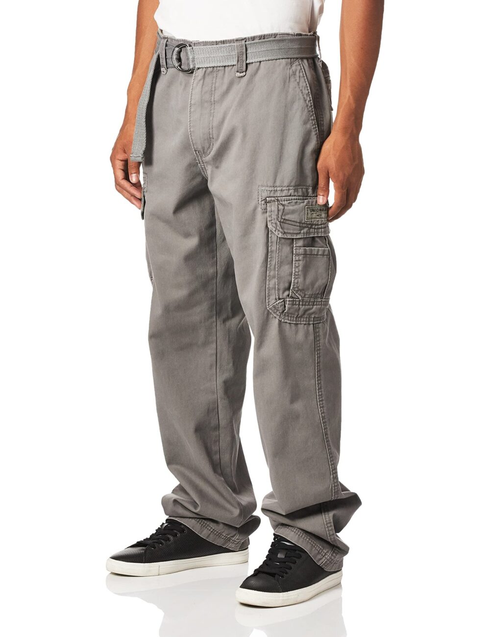 UNIONBAY Men's Survivor Iv Relaxed Fit Cargo Pant-Reg and Big and Tall Sizes, Grey Goose, 44W x 32L