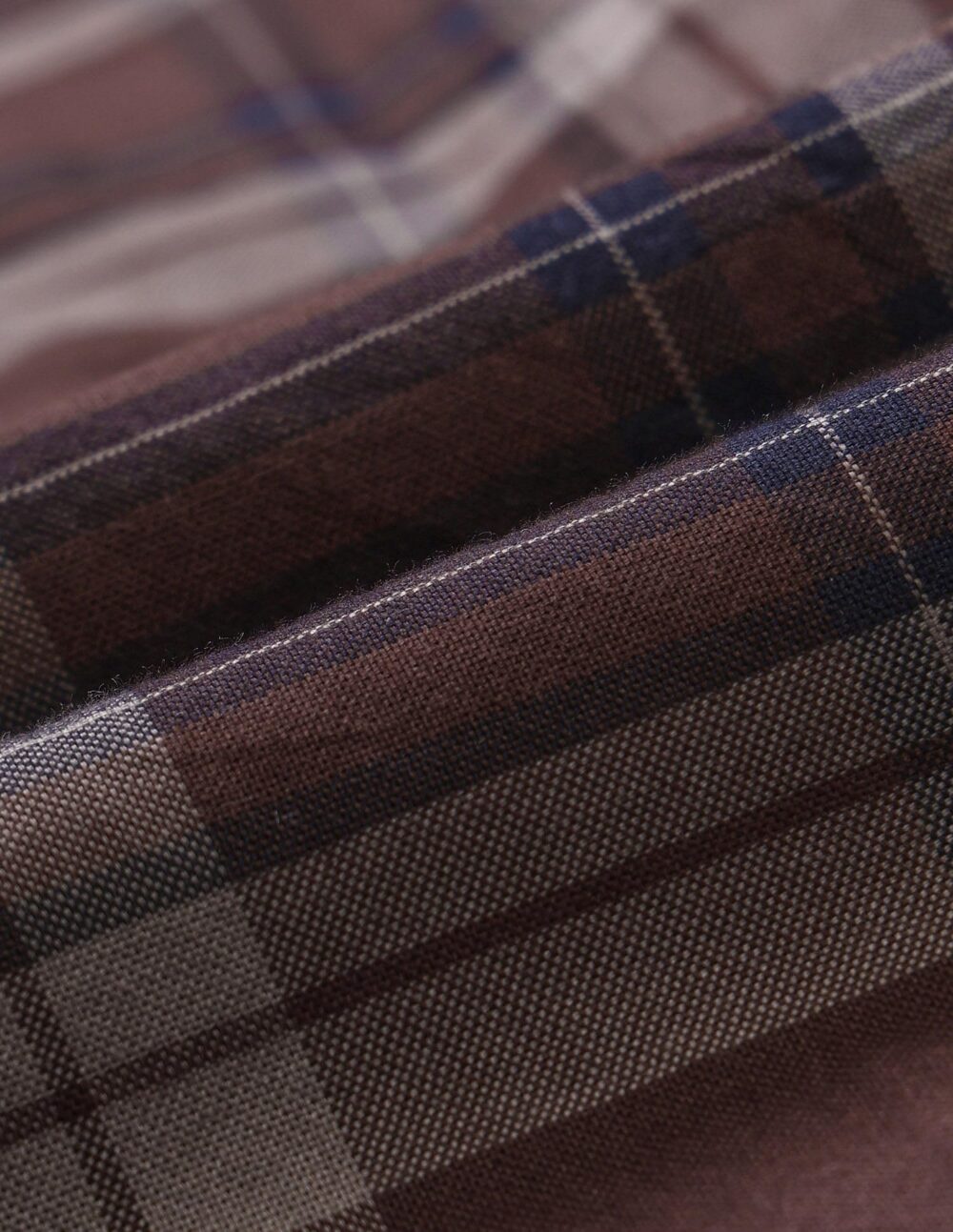 U.S. POLO ASSN. Men's Checked Tailored Fit Shirt (USSHTFX0585_Brown - Image 6