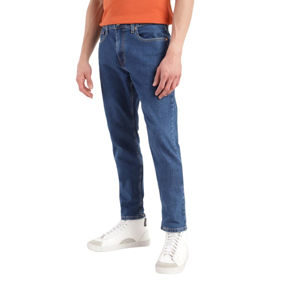 Levi's Men's 512 Slim Tapered Fit Mid Rise Light Fade Stretchable Jeans - Image 6