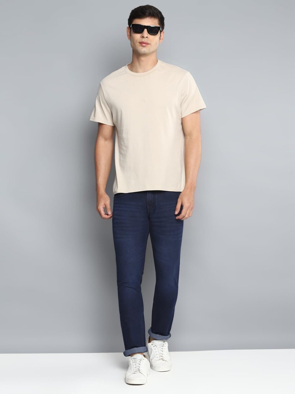 Allen Cooper Denim Jeans for Men(ACDNM-103-30) Deep Blue - Image 6