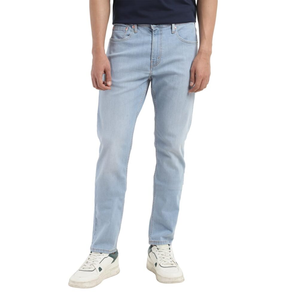 Levi's Men's 512 Slim Tapered Fit Mid-Rise Stretchable Jeans Blue