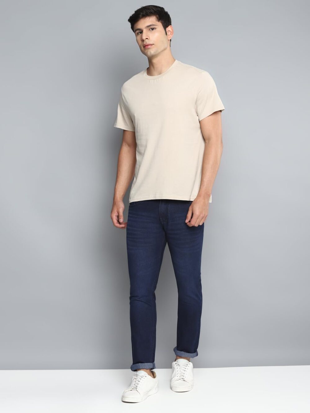 Allen Cooper Denim Jeans for Men(ACDNM-103-30) Deep Blue - Image 4