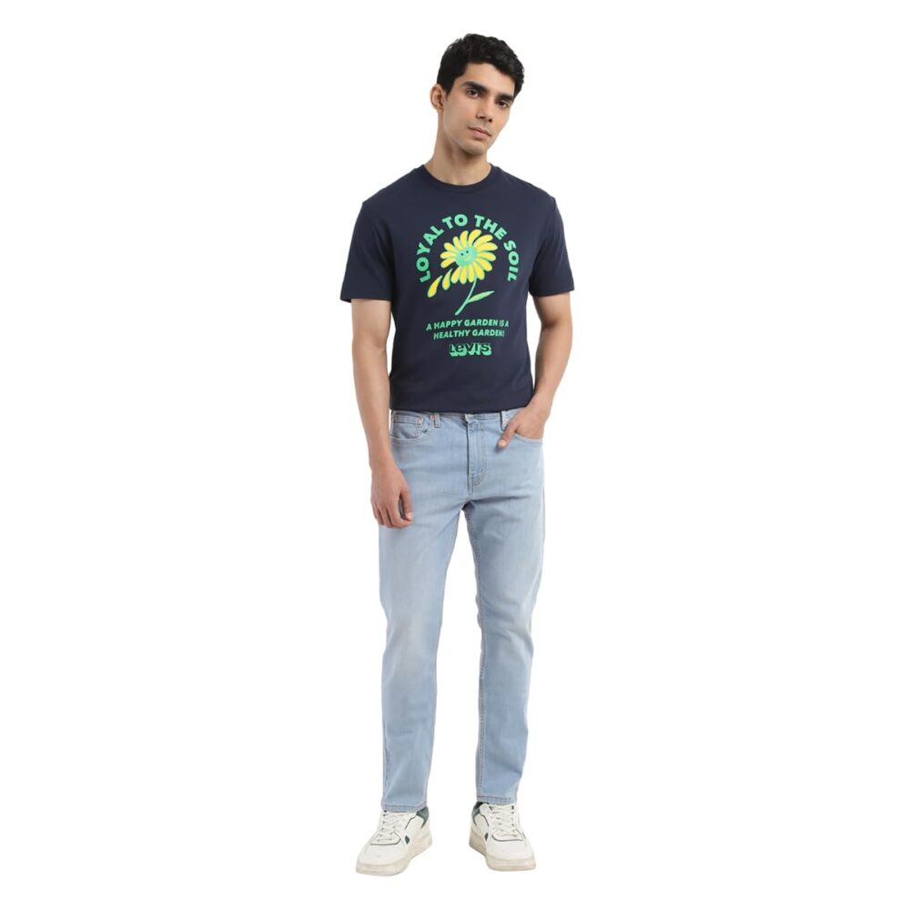 Levi's Men's 512 Slim Tapered Fit Mid-Rise Stretchable Jeans Blue - Image 2