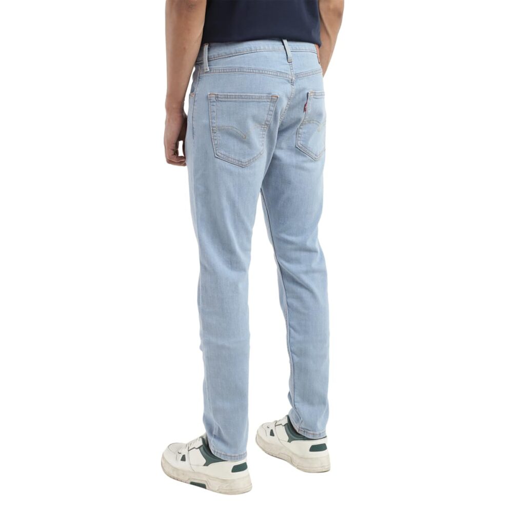 Levi's Men's 512 Slim Tapered Fit Mid-Rise Stretchable Jeans Blue - Image 6
