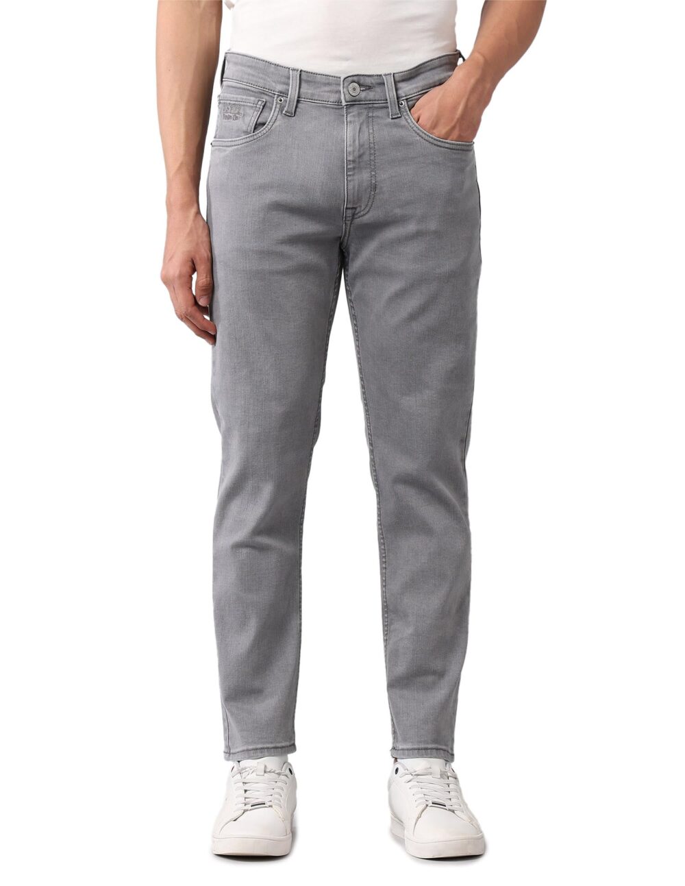 U. S. POLO ASSN. Men's Regular Jeans (UDJENO2358_Grey
