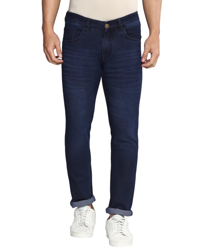 Allen Cooper Denim Jeans for Men(ACDNM-103-30) Deep Blue