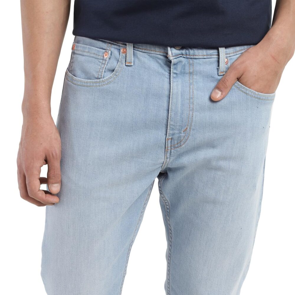 Levi's Men's 512 Slim Tapered Fit Mid-Rise Stretchable Jeans Blue - Image 4