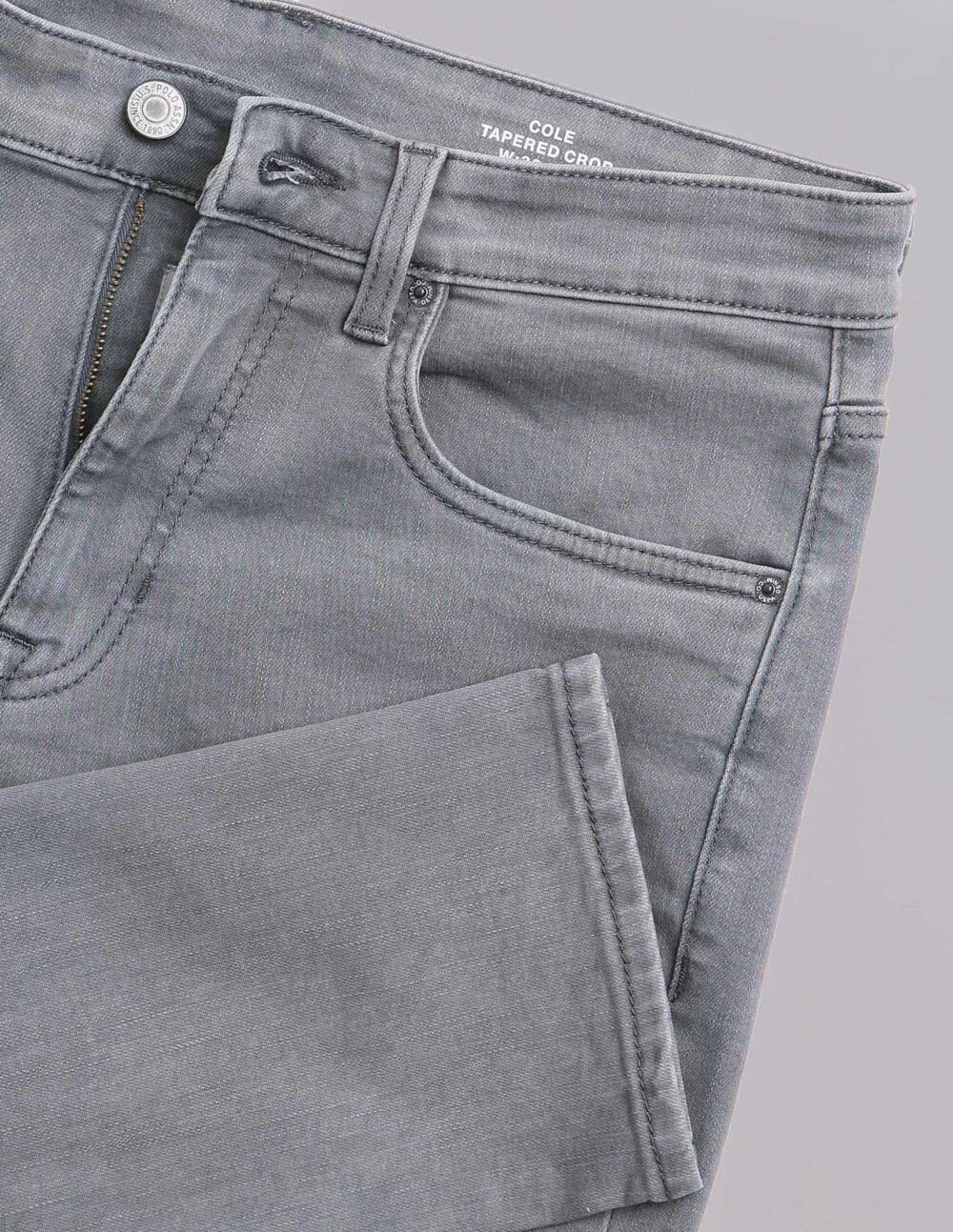 U. S. POLO ASSN. Men's Regular Jeans (UDJENO2358_Grey - Image 8